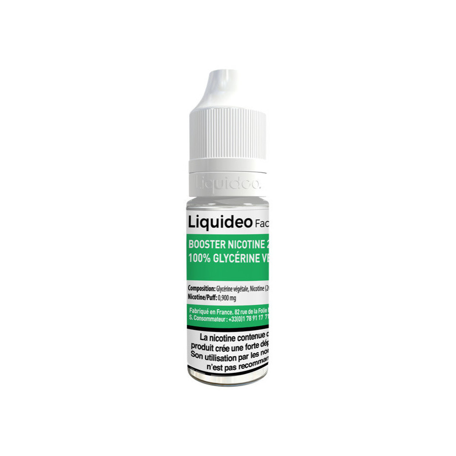 Booster de nicotine 10ml Liquideo (100 pièces)