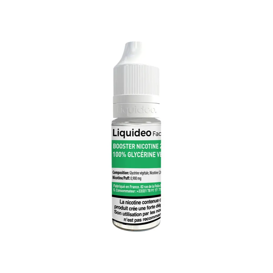 Booster de nicotine 10ml Liquideo (100 pièces)