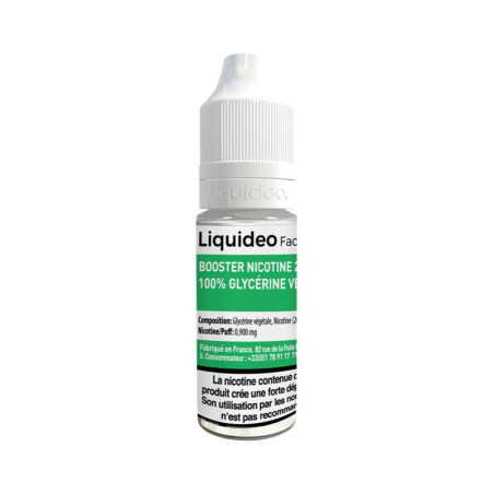 Booster de nicotine 10ml Liquideo (100 pièces)