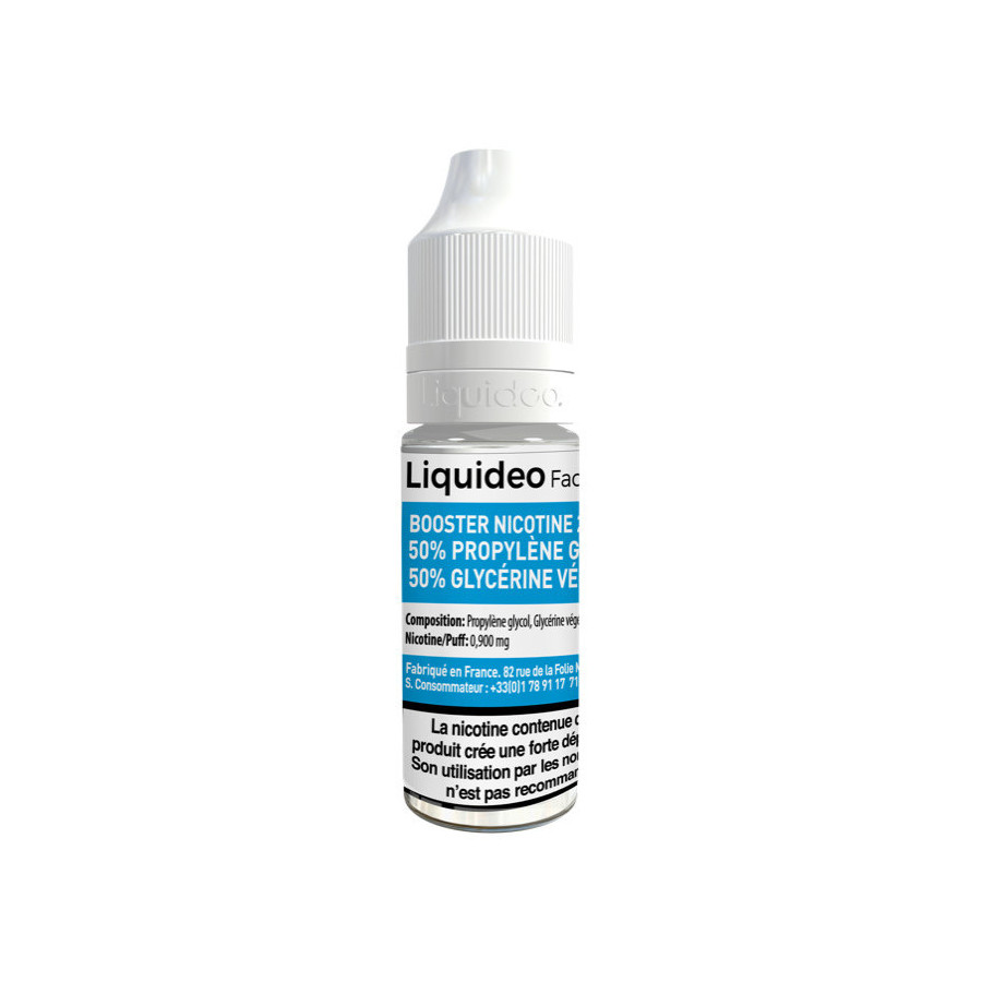Booster de nicotine 10ml Liquideo (100 pièces)