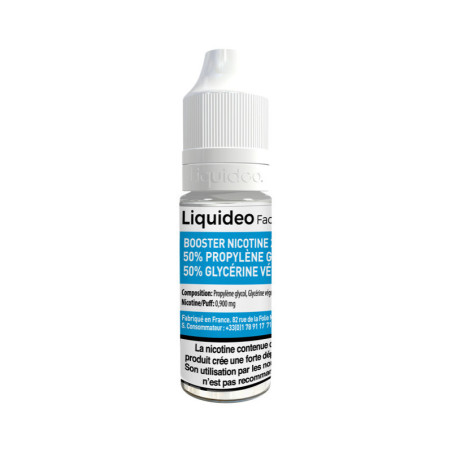 Booster de nicotine 10ml Liquideo (100 pièces)