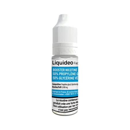 Booster de nicotine 10ml Liquideo (100 pièces)