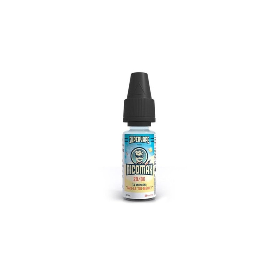 Booster Supervape SACHET de Nicomax TPD FR 20MG 20/80 x100