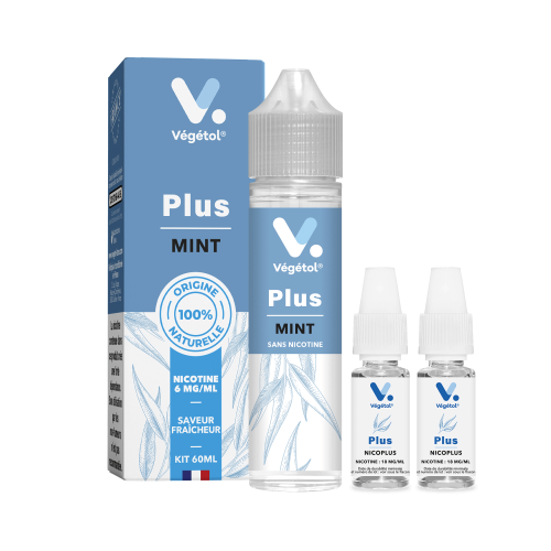 Mint Végétol Plus 50ml + Booster NicoPlus