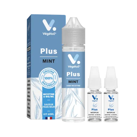 Mint Végétol Plus 50ml + Booster NicoPlus