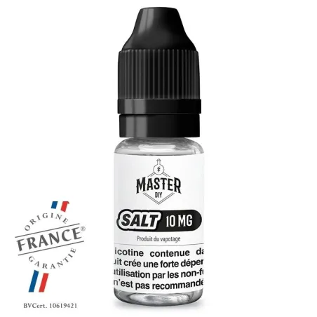 Booster sels de nicotine Master DIY