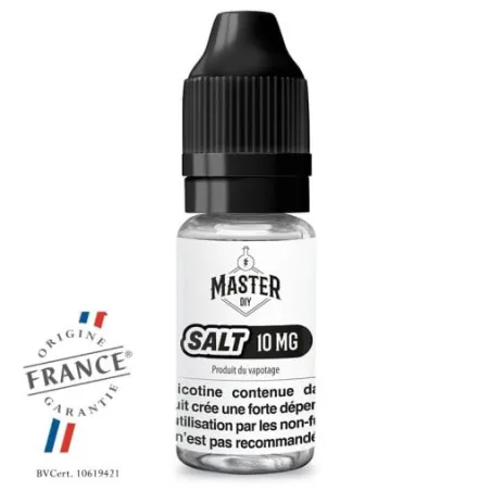 Booster sels de nicotine Master DIY