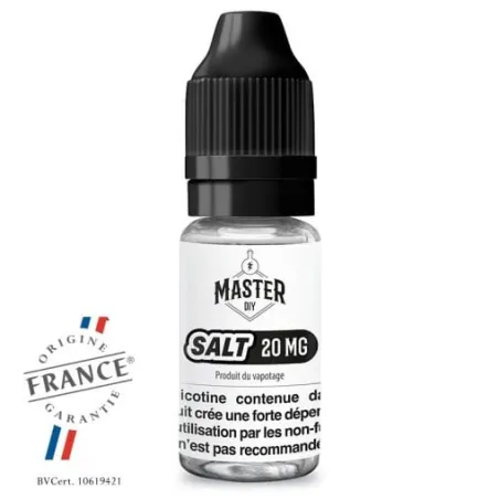 Booster sels de nicotine Master DIY