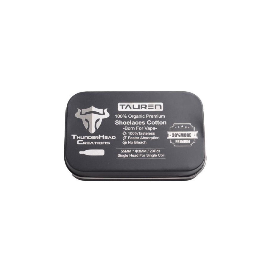Thunderhead Tauren Organic Premium Shoelaces Cotton