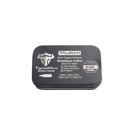 Thunderhead Tauren Organic Premium Shoelaces Cotton