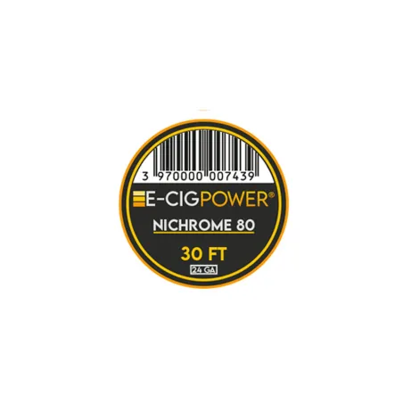 E Cig Power Coil Nichrome 80 30FT 24GA