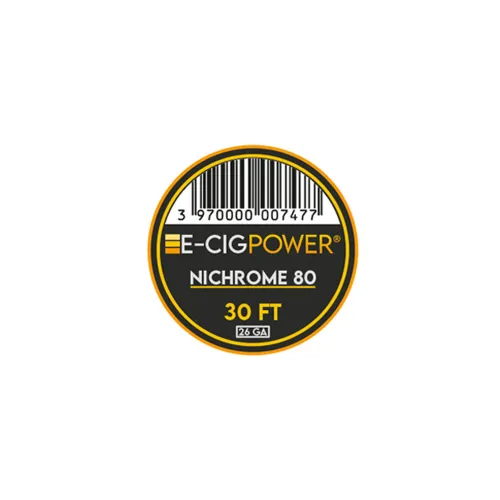E Cig Power Coil Nichrome 80 30FT 26GA