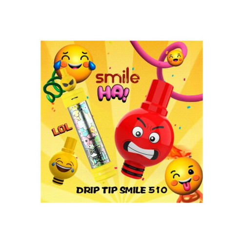 Fumytech Drip Tip 510 Smile L A/B/C/D/E X3