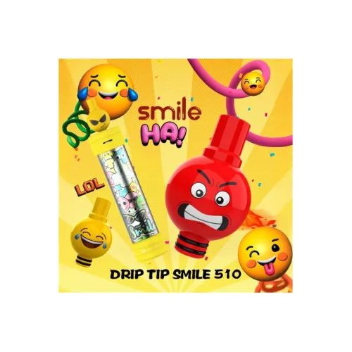 Fumytech Drip Tip 510 Smile L A/B/C/D/E X3