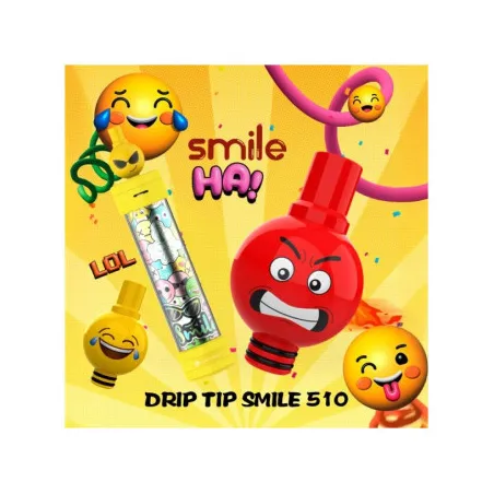 Fumytech Drip Tip 510 Smile L A/B/C/D/E X3