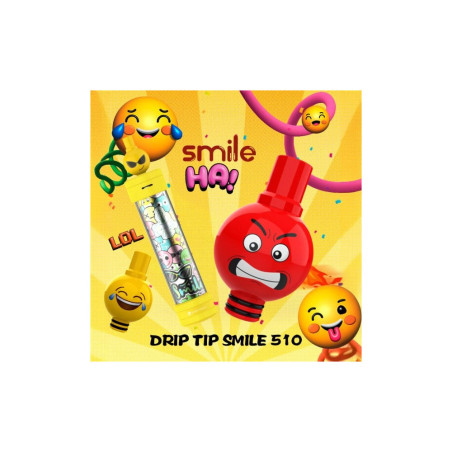Fumytech Drip Tip 510 Smile L A/B/C/D/E X3