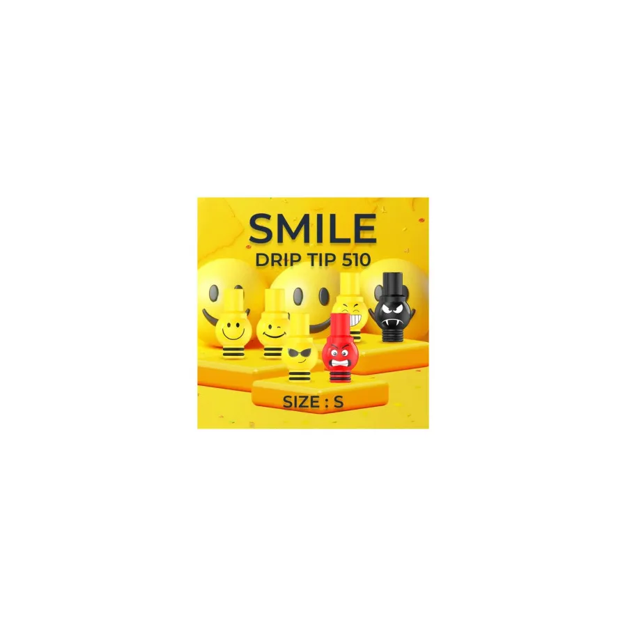 Fumytech Drip Tip 510 Smile S A/B X3