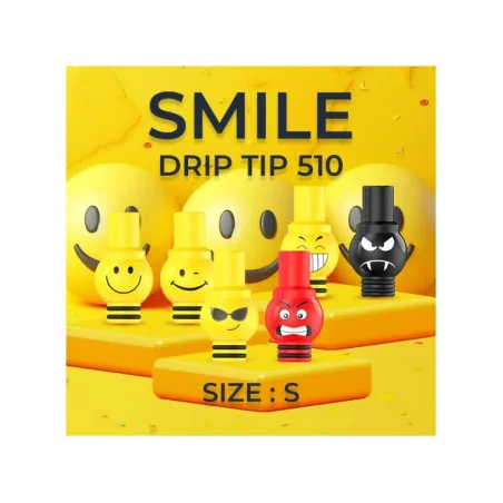 Fumytech Drip Tip 510 Smile S A/B X3