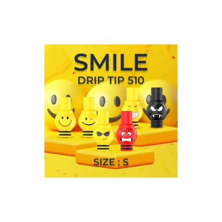 Fumytech Drip Tip 510 Smile S A/B X3