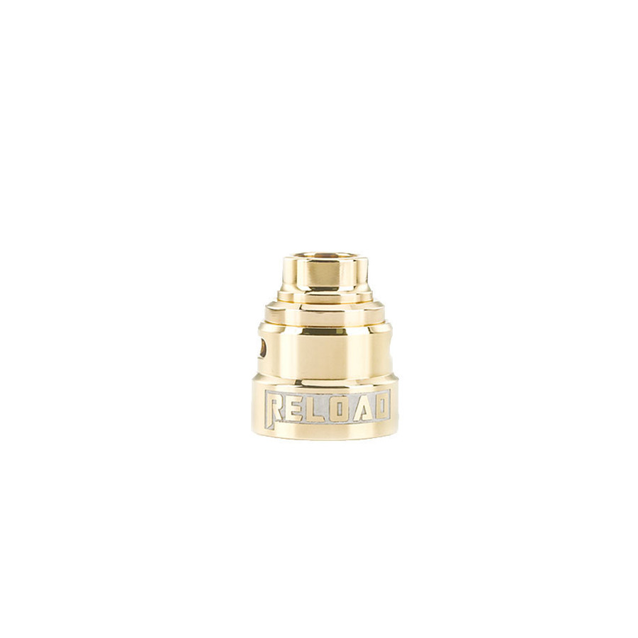 Cap SE pour Reload S RDA Gold Plated With Drip Tip Reload Vapor