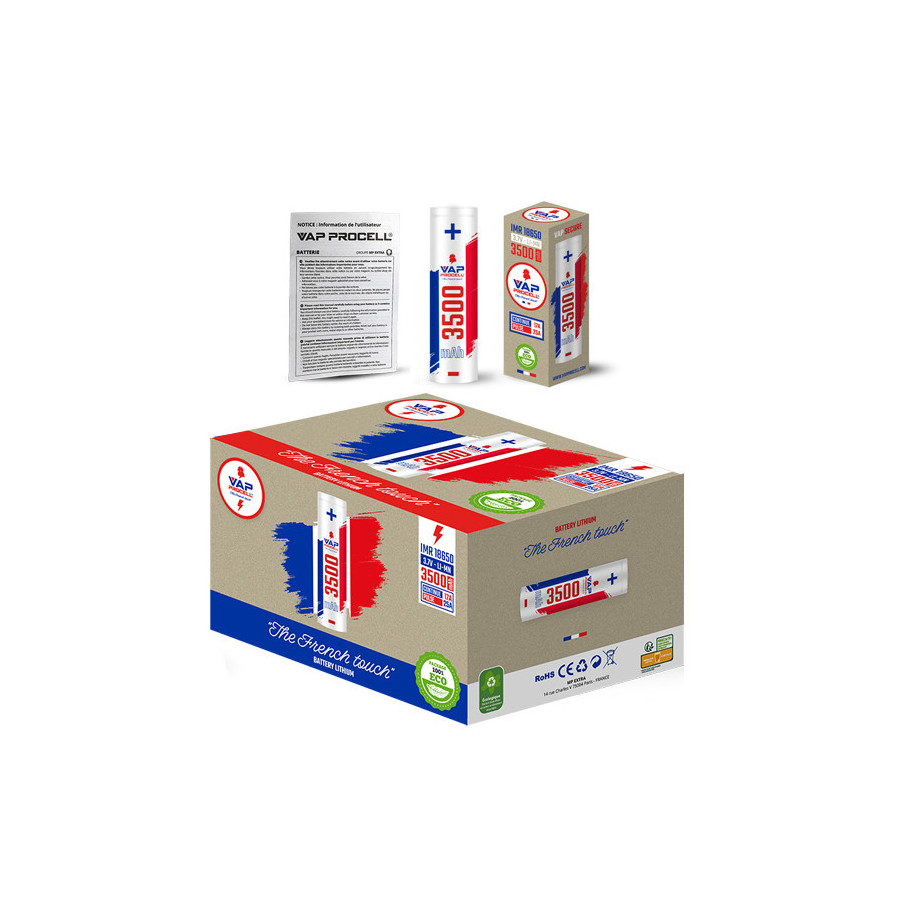Accu IMR 18650 Power 3500mAh Vap Procell