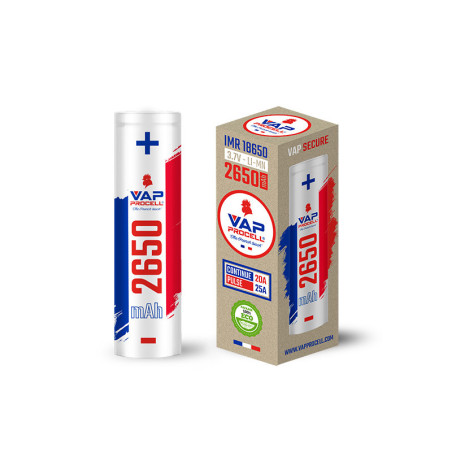Accu IMR 18650 Power 2650mAh Vap Procell