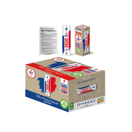 Accu IMR 18650 Power 2650mAh Vap Procell
