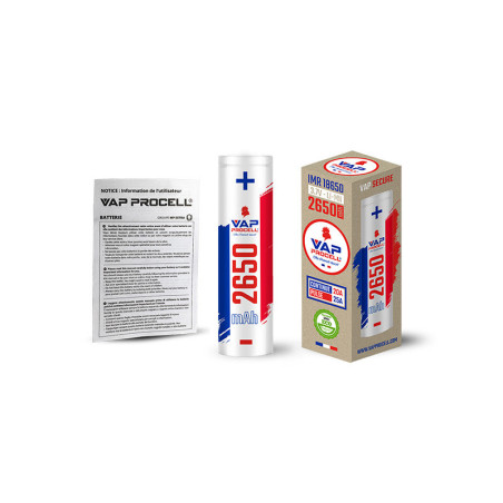Accu IMR 18650 Power 2650mAh Vap Procell