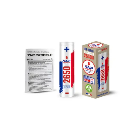 Accu IMR 18650 Power 2650mAh Vap Procell