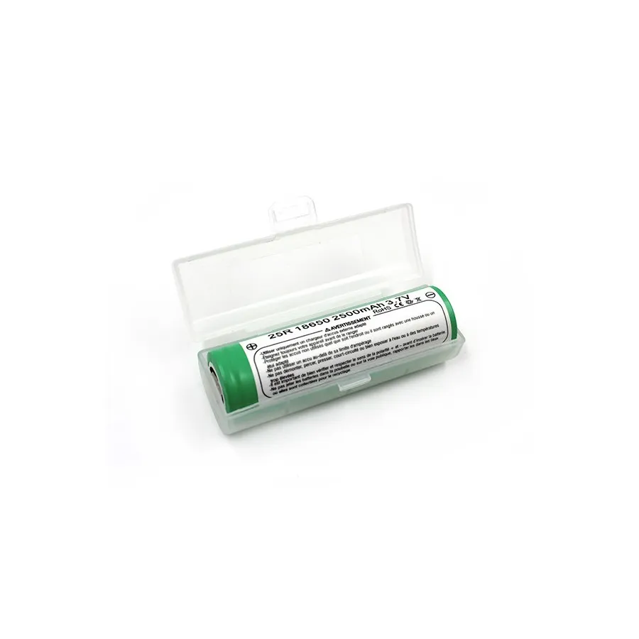 Accus 25R 18650 2500mAh Samsung (Boite de 20)