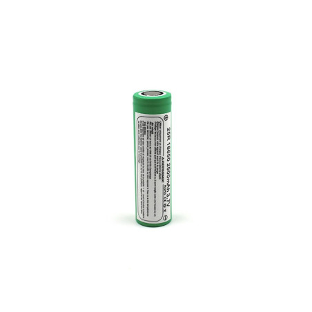 Accus 25R 18650 2500mAh Samsung (Boite de 20)