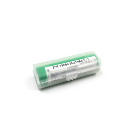 Accus 25R 18650 2500mAh Samsung (Boite de 20)