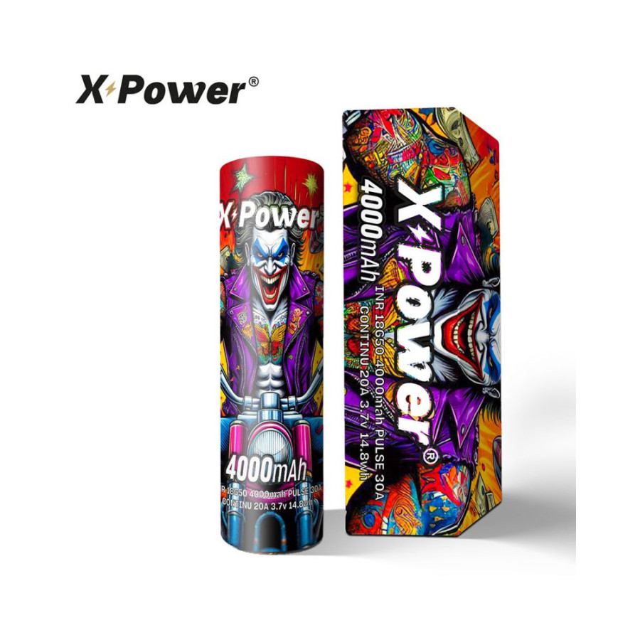 X Power Accus 18650 4000mAh