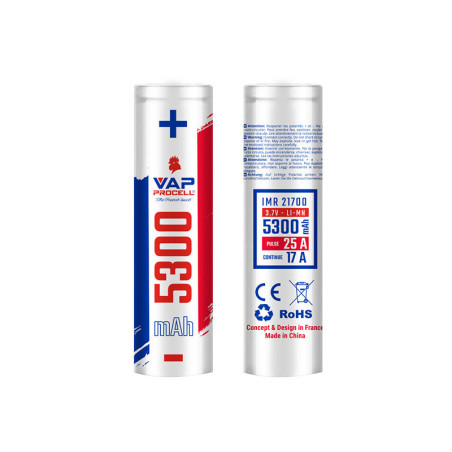 Accu IMR 21700 Power 5300mAh Vap Procell