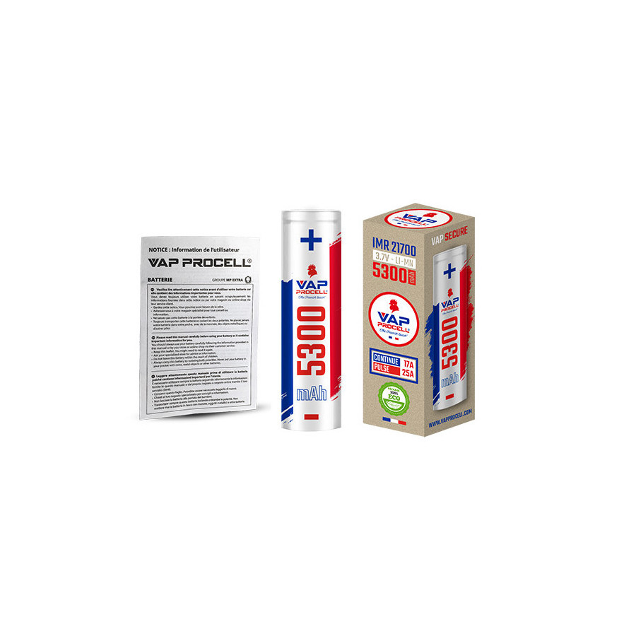 Accu IMR 21700 Power 5300mAh Vap Procell
