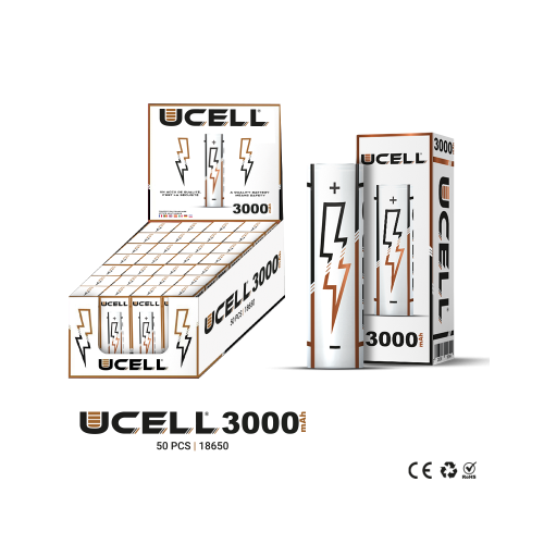 Accu 18650 3000mAh 30A Ucell