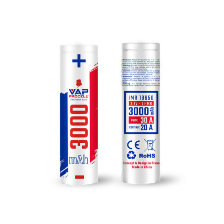 Accu IMR 18650 Power 3000mAh Vap Procell