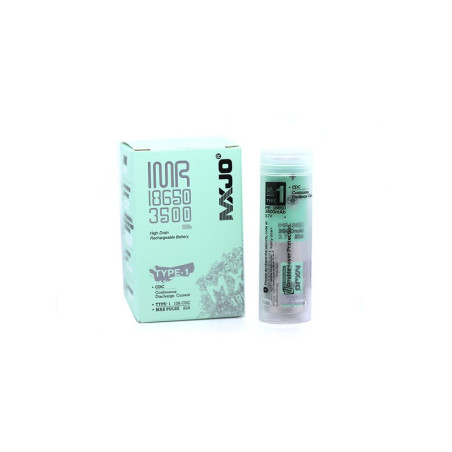 Accu MXJO IMR 18650 3500mah 20A Verte (boite de 4)