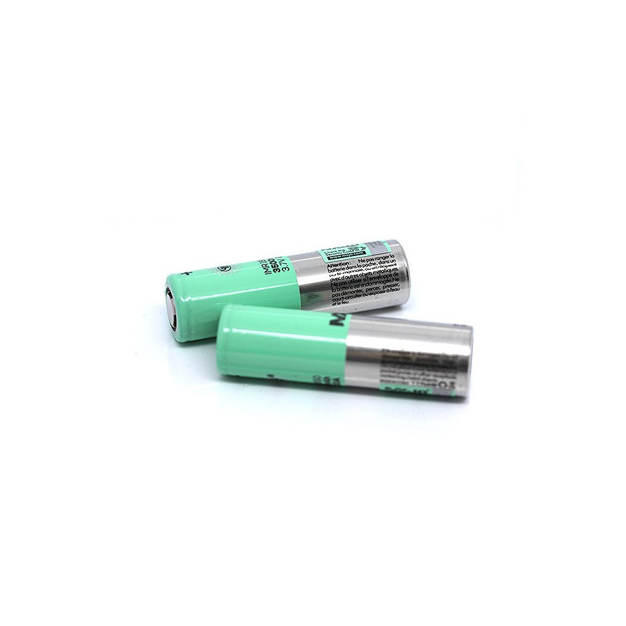 Accu MXJO IMR 18650 3500mah 20A Verte (boite de 4)