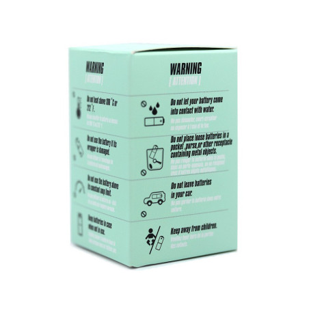 Accu MXJO IMR 18650 3500mah 20A Verte (boite de 4)