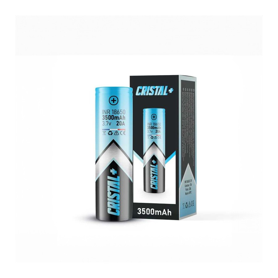 Accu INR 18650 3500mah 20A Cristal