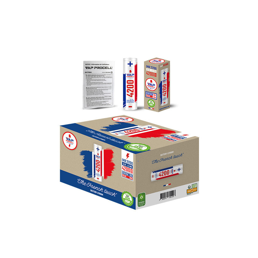 Accu IMR 21700 Power 4200mAh Vap Procell