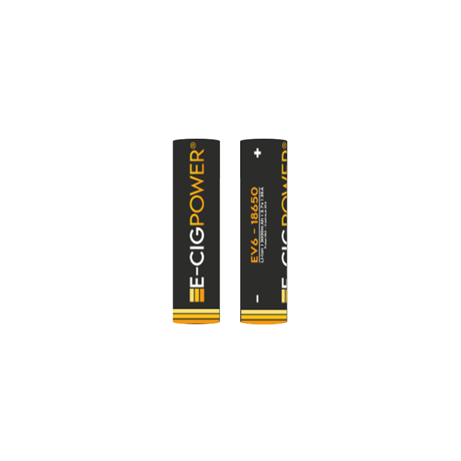 E Cig Power Accus EV6 18650 3000mAh