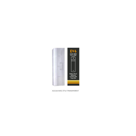 E Cig Power Accus EV6 18650 3000mAh