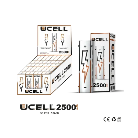 Ucell Accu 18650 2500mAh 30A