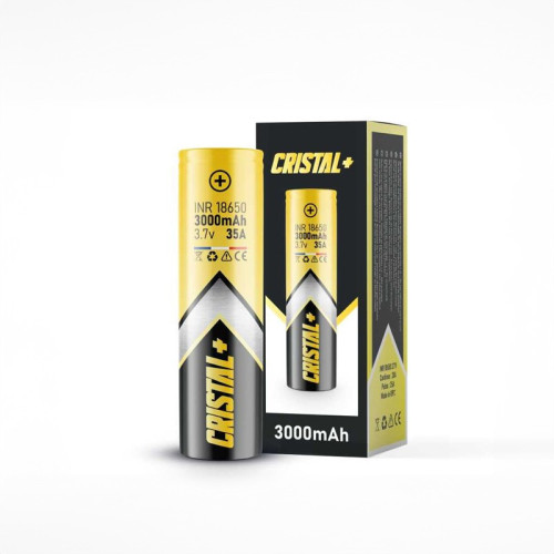 Accu INR 18650 3000mah 35A Cristal