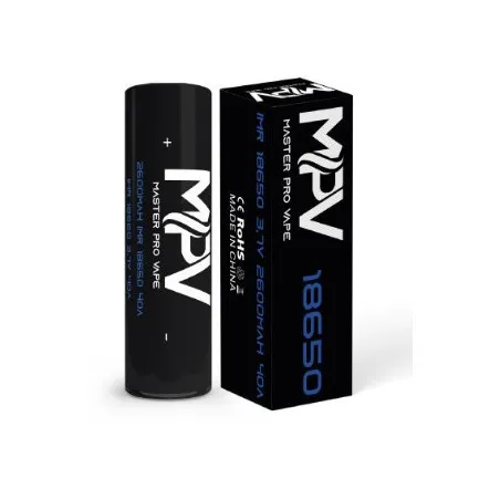 Accu INR 18650 40A 2600mAh Master Pro Vape