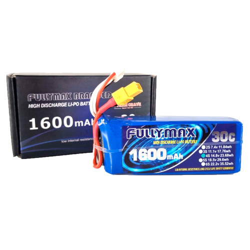 Steam Crave Batterie Fullymax 4S 1600mAh 30C