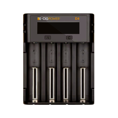 D4 Chargeur d'accus intelligent Micro USB avec écran LCD E Cig Power
