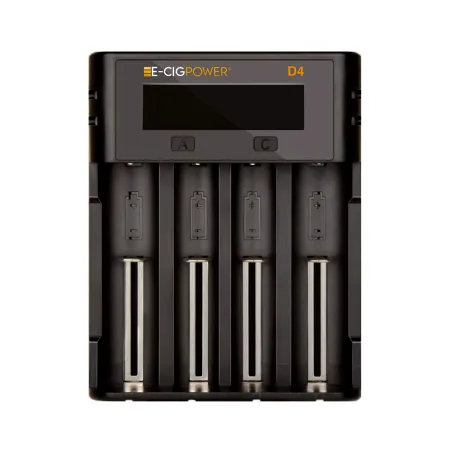 D4 Chargeur d'accus intelligent Micro USB avec écran LCD E Cig Power